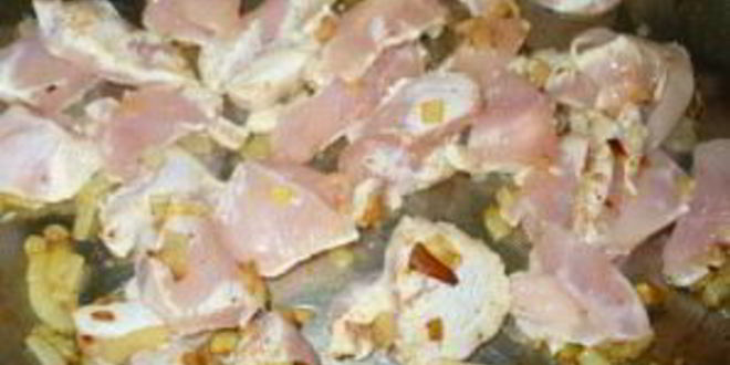 Рецепт фрикасе из курицы с сыром