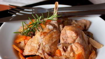 Рецепт Лимонного рагу из кролика