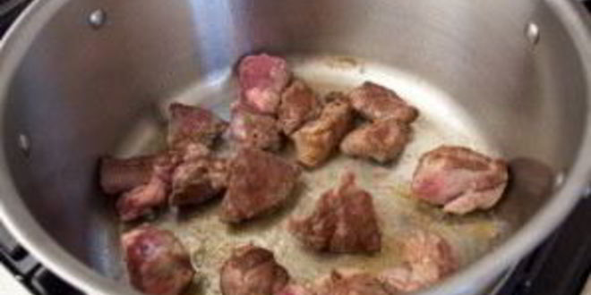 Рецепт мясного рагу с картошкой