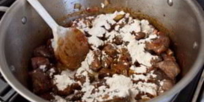 Рецепт мясного рагу с картошкой