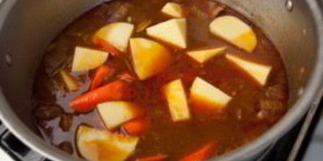 Рецепт мясного рагу с картошкой