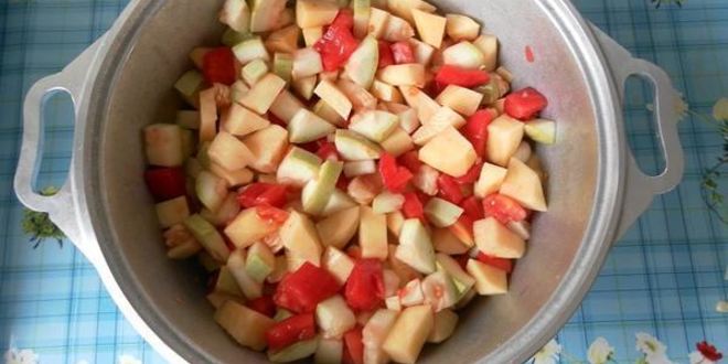 Рецепт мясного рагу с овощами