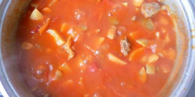 Рецепт мясного рагу с овощами
