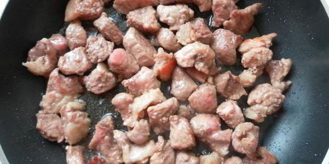 Рецепт мясного рагу с овощами