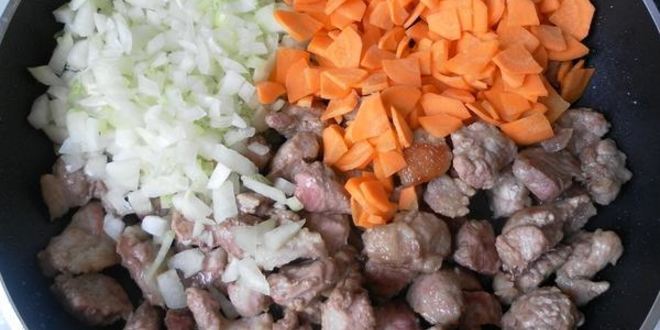 Рецепт мясного рагу с овощами