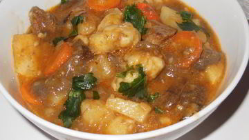 Рецепт Мясного рагу с сырными клецками