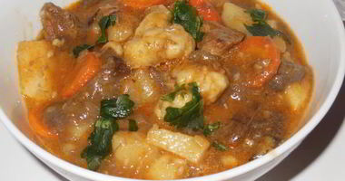 Рецепт Мясного рагу с сырными клецками