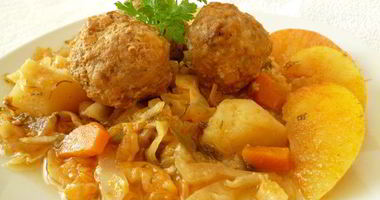 Рецепт Осеннего рагу с фрикадельками из говядины