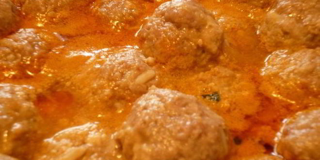 Рецепт осеннего рагу с фрикадельками из говядины