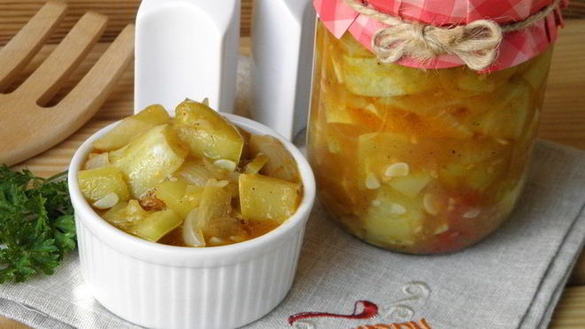 Рецепт овощного рагу на зиму