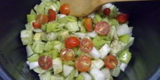 Рецепт овощного рагу на зиму