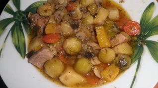 Рецепт Овощного рагу с брюссельской капустой