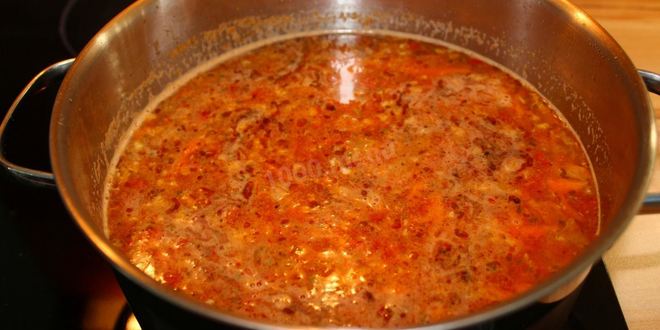 Рецепт овощного рагу с фрикадельками