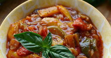 Рецепт Овощного рагу с кабачками