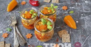 Рецепт Овощного рагу с курицей