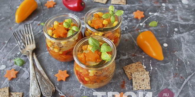 Рецепт Овощного рагу с курицей