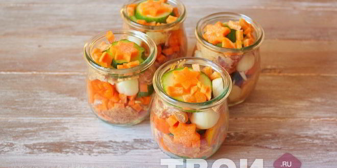 Рецепт овощного рагу с курицей