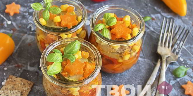 Рецепт овощного рагу с курицей