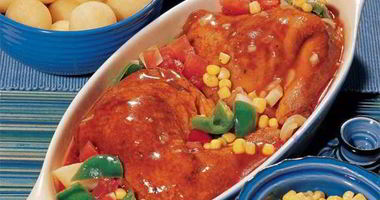 Рецепт Пикантного рагу из курицы по-карибски