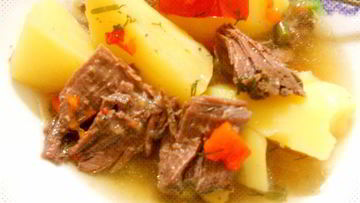 Рецепт Простого и вкусного рагу с мясом гуся