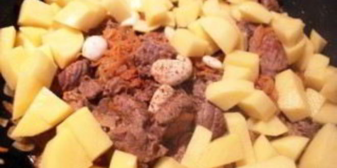 Рецепт рагу из баранины сытное