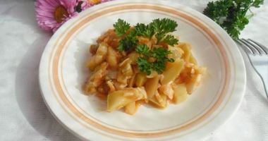 Рецепт Рагу из кабачков и баклажанов в мультиварке