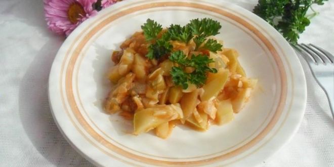 Рецепт Рагу из кабачков и баклажанов в мультиварке