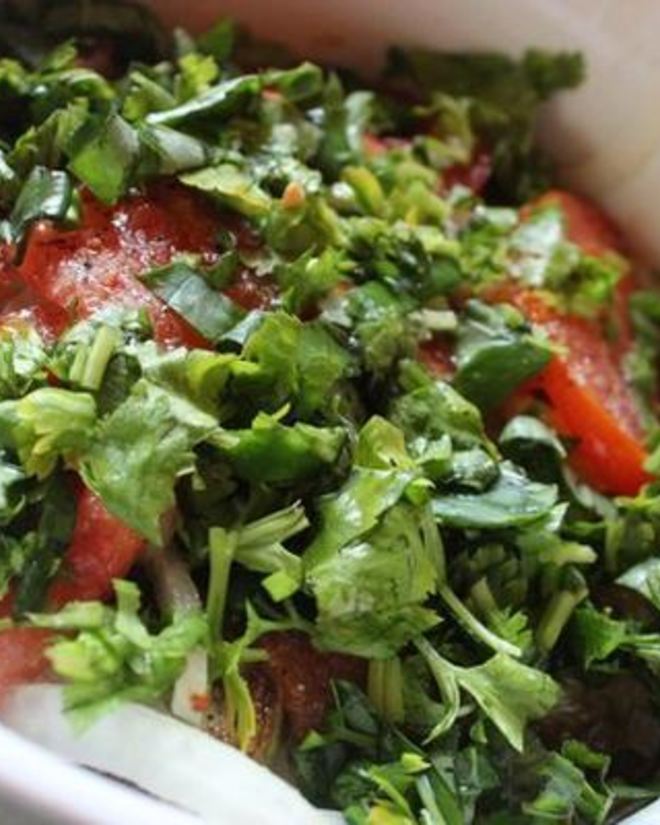 Рецепт рагу из кабачков в ароматном масле