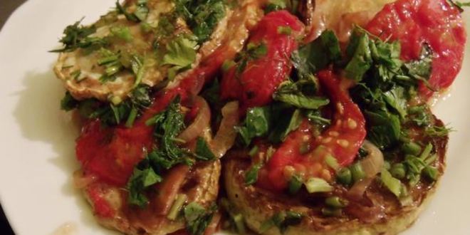 Рецепт рагу из кабачков в ароматном масле