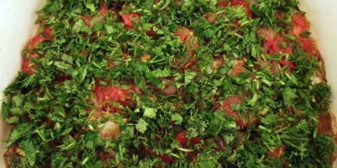 Рецепт рагу из кабачков в ароматном масле