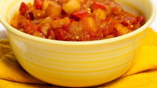 Рецепт рагу из картофеля, кабачков и томатов