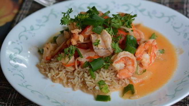 Рецепт рагу из морепродуктов по-бразильски