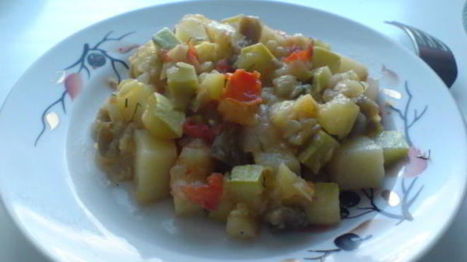 Рецепт рагу из овощей осень
