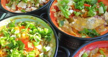 Рецепт Рагу из цветной капусты и сельдерея в горшочках