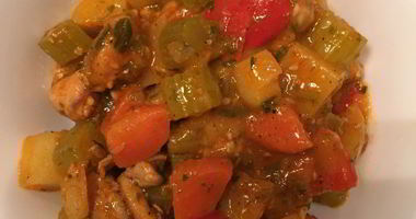 Рецепт Рагу с курицей и овощами