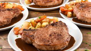 Рецепт Рагу свиного на кости