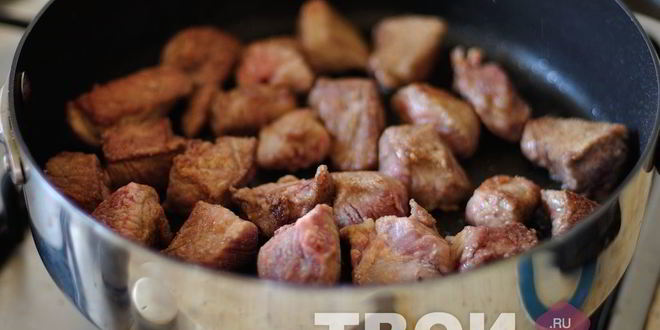 Рецепт рагу в мультиварке с мясом