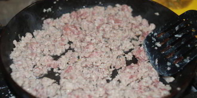 Рецепт запеченного овощного рагу с мясным фаршем