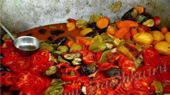 Рецепт блюда рататуй