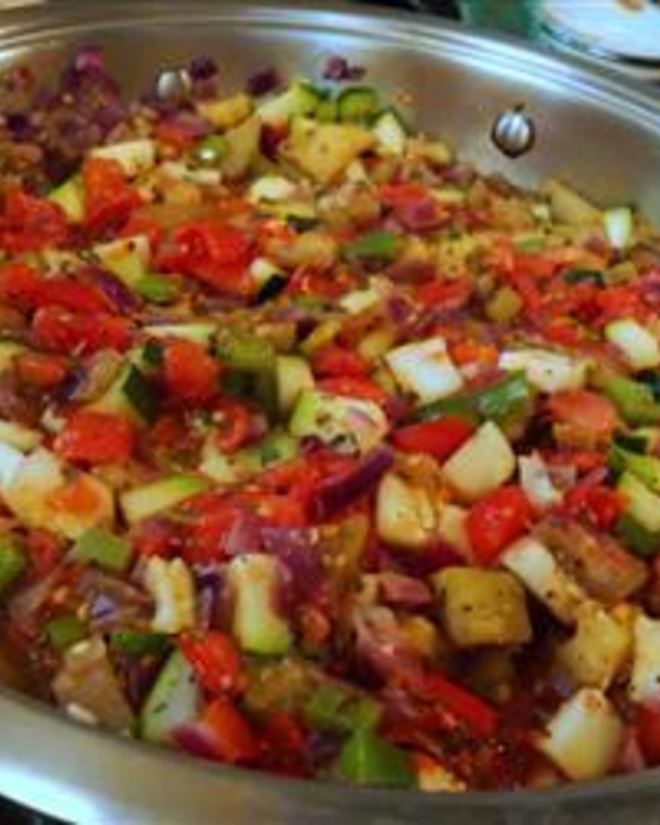 Рецепт быстрого рататуя