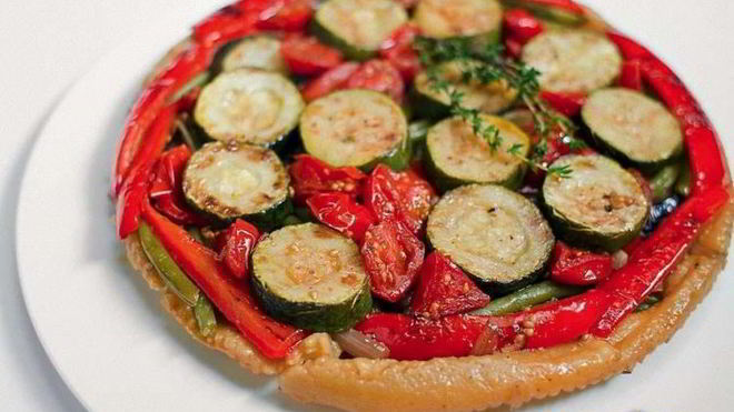 Рецепт откидного рататуя с анчоусами