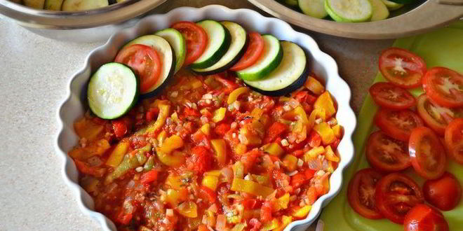 Рецепт рататуя летнее настроение