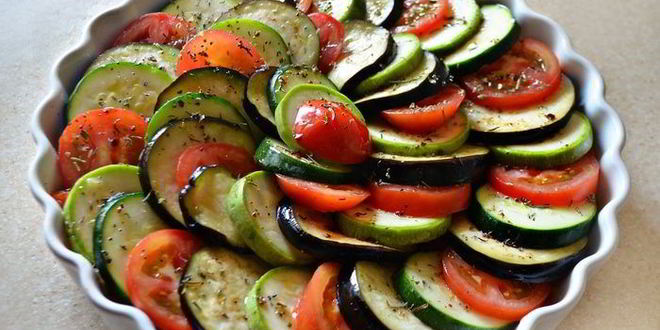 Рецепт рататуя летнее настроение