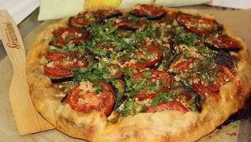 Рецепт Рататуя на хрустящей галете