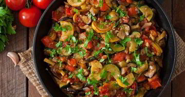 Рецепт Рататуя на сковороде