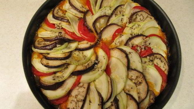 Рецепт рататуя по-деревенски