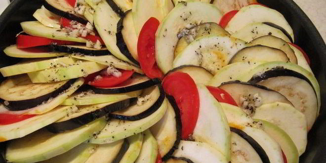 Рецепт рататуя по-деревенски