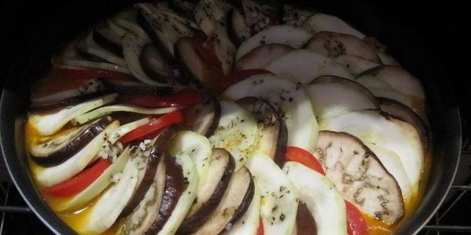 Рецепт рататуя по-деревенски