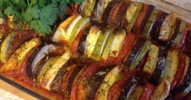 Рецепт Рататуя с адыгейским сыром