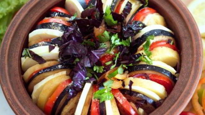 Рецепт рататуя с картофелем